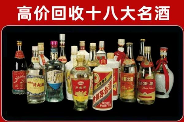 兴城回收铁盖茅台酒